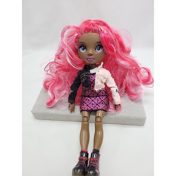 Rainbow High Daria Roselyn Doll Series 3 Pink Hair Nude Articulated Clothes 11" - Picture 1 of 15